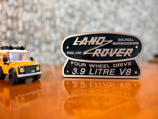 Cast aluminium Land Rover 3.9 litre V8 (FN9)