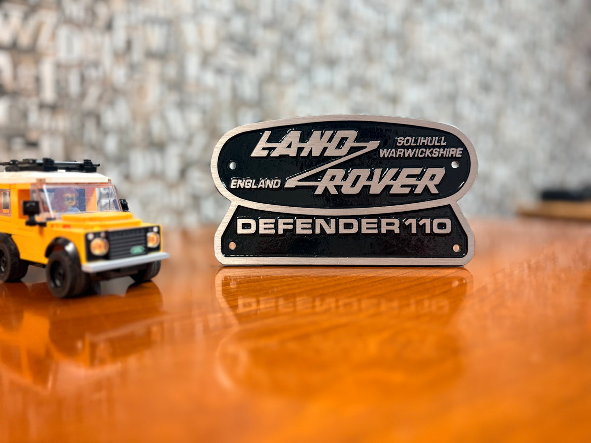 Cast Aluminium Defender 110 plate (FN4)