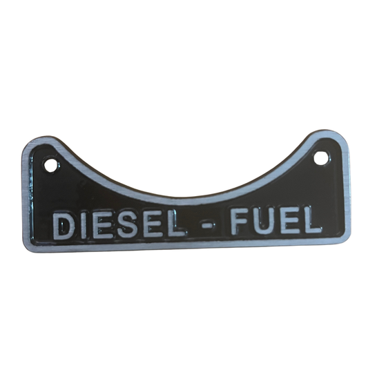 Cast Aluminium Diesel Fuel Plate (FN13)