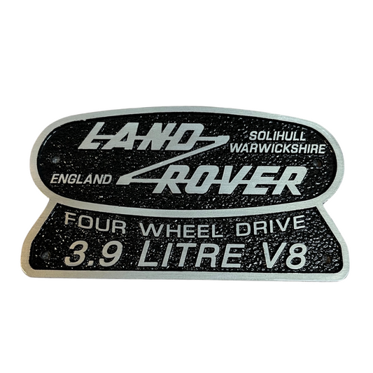 Cast aluminium Land Rover 3.9 litre V8 (FN9)