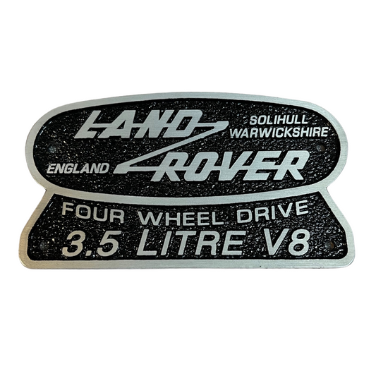 Cast aluminium Land Rover 3.5 Litre V8 (FN8)