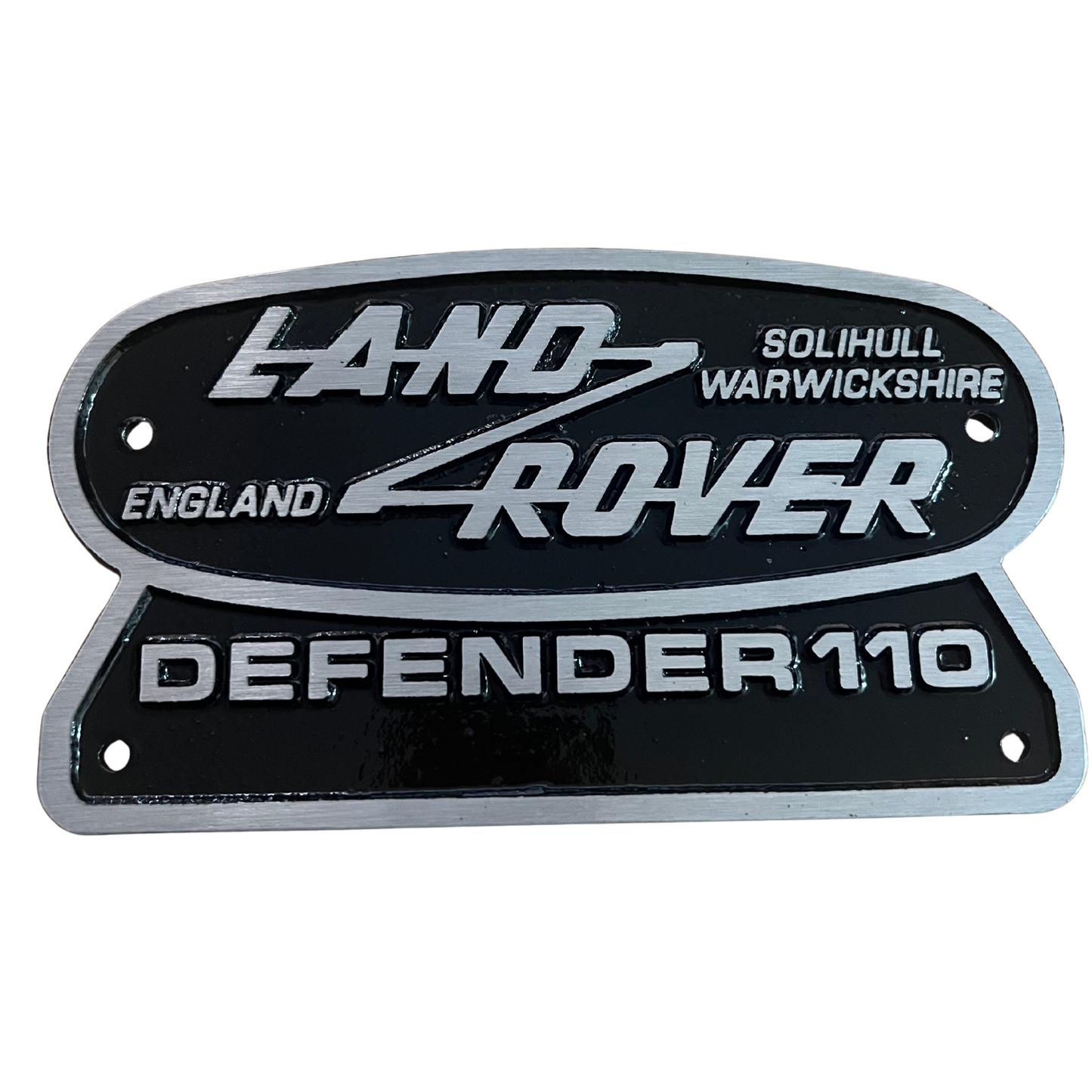 Cast Aluminium Defender 110 plate (FN4)