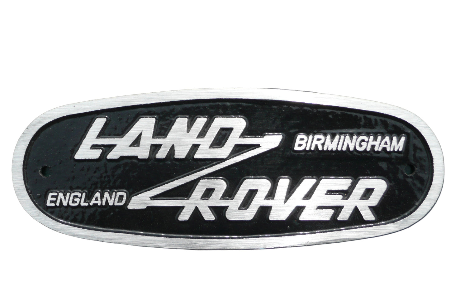 Cast aluminium Land Rover Birmingham badge (FN12)